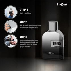 FRSH 1965 Eau De Parfum Reborn  Luxury Perfume For Men  100 ML